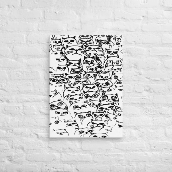 Reactive Cats - Canvas