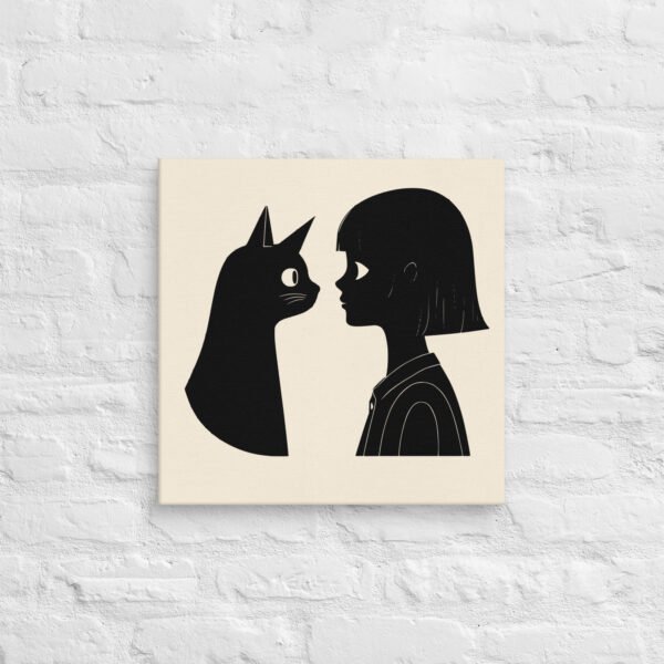 Cat Lady II - Canvas